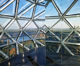 5. Вишенка на торте – смотровая площадка на 45-метровой башне. Там, кстати, тоже установлен телескоп. Желающих принимают и ночью. 5