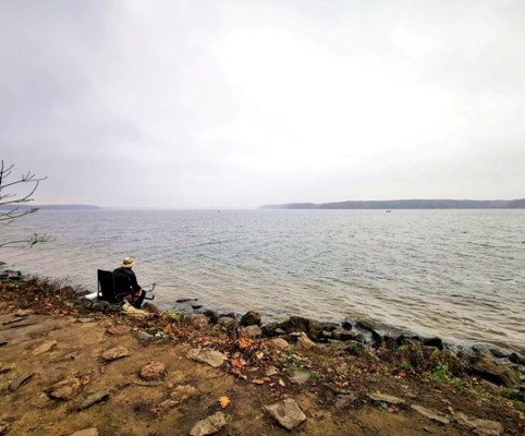 1.	Каунасское водохранилище - крупнейший внутренний водоём в Литве.  1