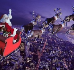 Накануне Рождества: Санта Клаус отправился в путь из своей резиденции в Лапландии (видео. Дополнено - история Санта Клауса)