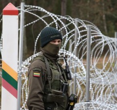 За сутки на границе Литвы с Беларусью возвращены 7 мигрантов, одному оказана медицинская помощь