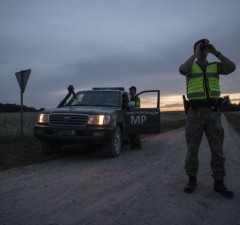 Военные будут дежурить на границе Литвы с Беларусью до середины мая