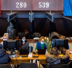 В Литве зарегистрировано 46,3 тыс. беженцев из Украины
