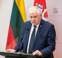 Глава Минобороны Литвы находится в Киеве, обсуждается помощь Литвы Украине