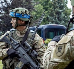 В Панявежисе и западной Литве начинаются военные учения