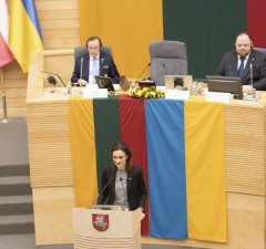 Спикер Сейма Литвы: Украина, находящаяся под нападением РФ, платит цену нерешительности Запада