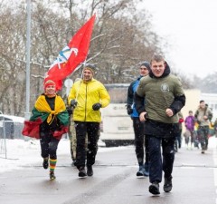 В Вильнюсе завершился традиционной забег «Дорога жизни и смерти» (дополнено)