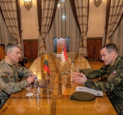 Командующие ВС Литвы и Чехии договорились о дальнейшем сотрудничестве