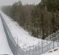 На границе Литвы с Беларусью развернули 5 нелегальных мигрантов