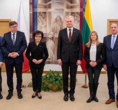 Президент Литы и глава Сейма Польши обсудили дальнейшую поддержку Украины