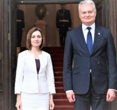 Президент: Литва решительно поддерживает Молдову на пути евроинтеграции