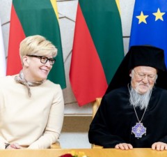 Патриарх Константинопольский: в Литве зарождается возможность создания церковной структуры