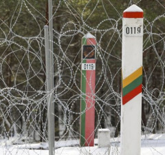 СОГГЛ: на границе Литвы с Беларусью развернули 38 нелегальных мигрантов