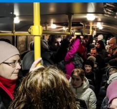 В Вильнюсе продолжается сбор подписей против введения новой системы активации билетов в общественном транспорте