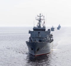 В Балтийском море – международные саперные операцию по очистке морского дна