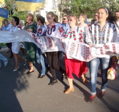 В Литве отмечается День вышиванки