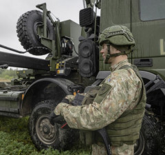 На тактических полевых учениях впервые задействован ПЗРК NASAMS