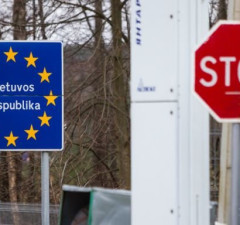 На границе Литвы с Беларусью развернули 1 нелегального мигранта