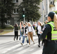 В первую неделю сентября на школьных переходах будут дежурить полицейские и волонтеры