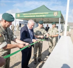 В Литве открыт постоянный модульный военный лагерь Vytenis, в нем до 800 военных (дополненo)