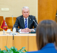 Г. Науседа: дефицит бюджете следующего года не должен превышать лимит 3% ВВП