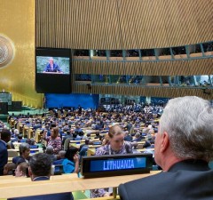 Президент Литвы выступит с речью на Генассамблее ООН