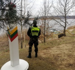 СОГГЛ: на границей Литвы с Беларусью развернуто 16 нелегальных мигрантов