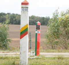 СОГГЛ: в Литву из Беларуси за сутки пытались нелегально попасть 20 человек
