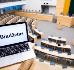 В Сейме – первое чтение госбюджета Литвы 2024 года