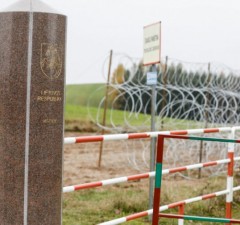 На границе Литвы с Беларусью по-прежнему не фиксируется нелегальных мигрантов