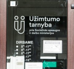 Показатель зарегистрированной безработицы в Литве в марте не изменился и составил 9,3%