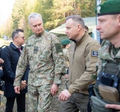 Президент Литвы Г. Науседа называет идею о ядерном оружии в Польше "важным фактором сдерживания"