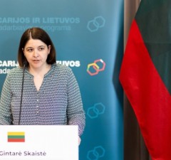 Глава Минфина Литвы призывает выйти из зоны комфорта, надеется на поддержку предложений