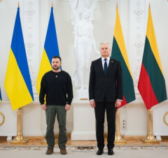 Гитанас Науседа после разговора с Владимиром Зеленским: "Ничего об Украине без Украины"
