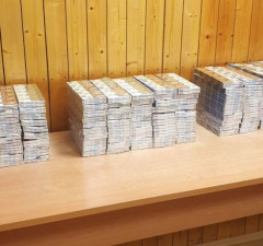 Таможенники задержали на границе контрабанду сигарет на сумму около 2,5 млн евро