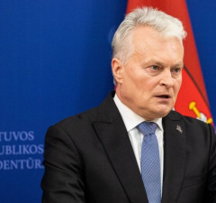 Гитанас Науседа: если на Ближнем Востоке наступит перемирие, "по оси зла" будет нанесен удар