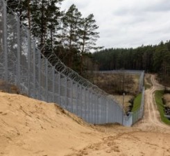 На границе Литвы с Беларусью всю неделю не фиксируется нелегальных мигрантов