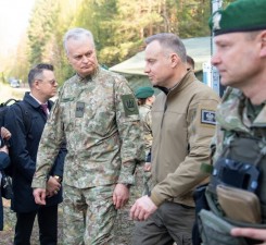 Президент Литвы Г. Науседа называет идею о ядерном оружии в Польше "важным фактором сдерживания"