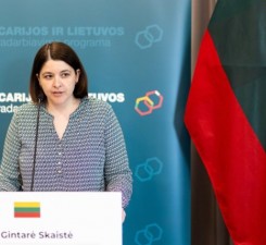Глава Минфина Литвы призывает выйти из зоны комфорта, надеется на поддержку предложений