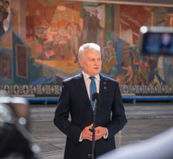 Гитанас Науседа после встречи с коллегами по JEF: судьба Украины – судьба безопасности всей Европы