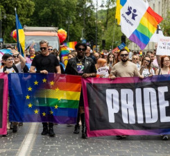 Полиция: марш Baltic Pride в Вильнюсе прошел мирно, зафиксирован лишь один инцидент