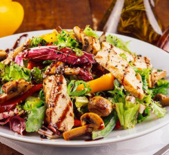 Теплые салаты для холодного времени года