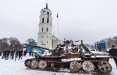 Несмотря на провокации трофейный российский танк в Вильнюсе вывозить и ограждать не будут