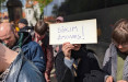 У Президентского дворца в Вильнюсе прошел протест против закона о развороте мигрантов на границе