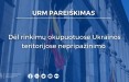 Литва осудила выборы, организованные на оккупированных Россией территориях Украины