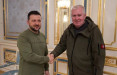 Министр обороны Литвы А. Анушаускас встретился с президентом Украины В. Зеленским