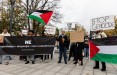 В Вильнюсе провели пикет в поддержку палестинцев до ста человек (обновлено)