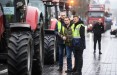 1 300 фермерских тракторов заполнили центр Вильнюса