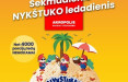 "Akropolis" приглашает на самый сладкий летний праздник для всей семьи - "Nykštuko ledadienis"