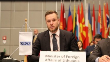 Глава МИД Литвы: международная система не предотвратила войну России в Украине