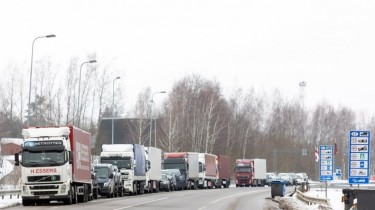 СОГГЛ: на оставшихся погранпунктах с Беларусью растут очереди грузовиков